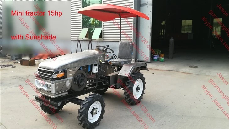 24hp Farm Four Wheel Tractor With Tiller